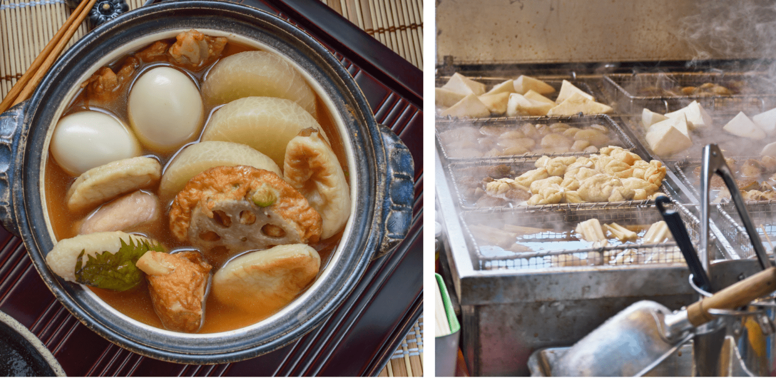 Fondues japonaises nabe, sukiyaki, oden, shabu shabu, kiritanpo