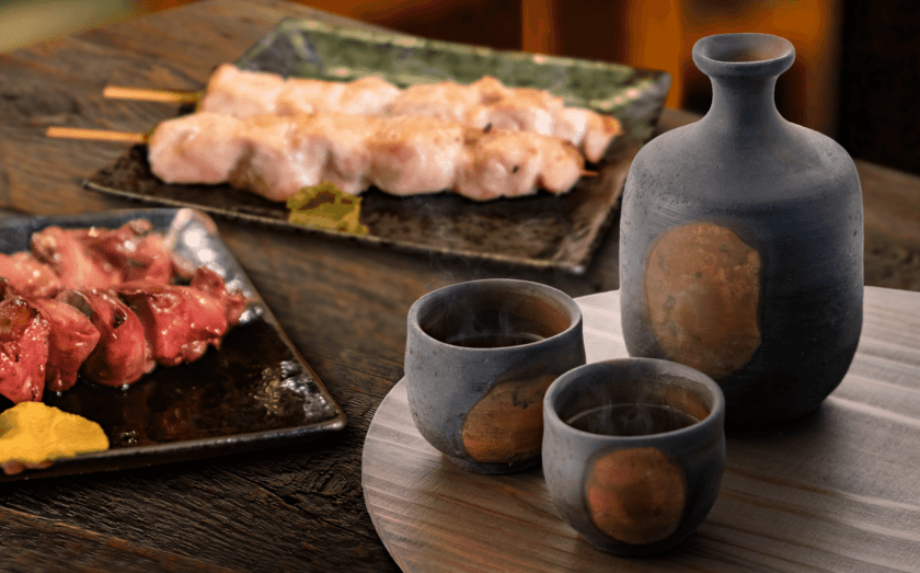 sake chaud yakitori foodex
