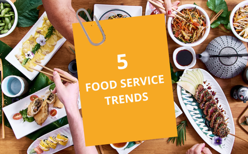5 food service trends foodex