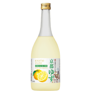 Boisson alcoolisée aromatisée au yuzu