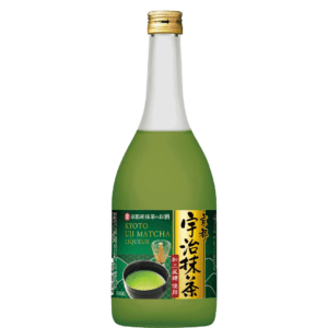 Boisson alcoolisée aromatisée au matcha