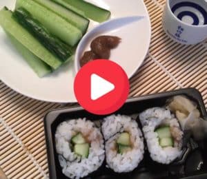 Recette - Maki Neirume Concombre