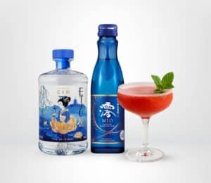Shizuku Rouge — Le pétillant fruité au saké Mio