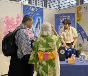 Japan Expo - Stand Mio Saké Pétillant (2)