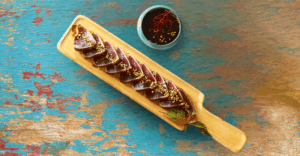 Japan beer fest - tataki de thon listao