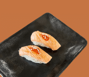Korean Sushi Bar - Nigiri saumon Ssamjang